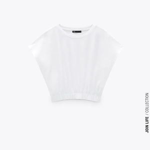 ✨NWT✨ Zara ELASTIC HEM TOP